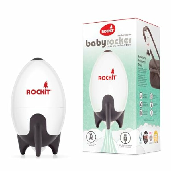 Rockit Rocker Rechargeable Pram Rocker - Baby Pushchair Rocking Device, Soothing...