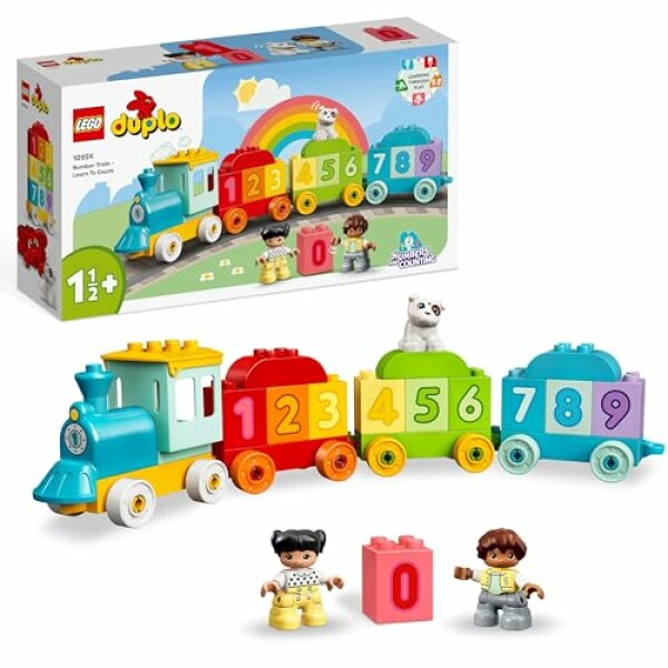 LEGO DUPLO Number Train - Learn To Count - Educational Learning Toy for Toddlers -...