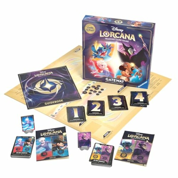 Ravensburger Disney Lorcana Gateway Trading Card Game, Learn to Play 2 Player...