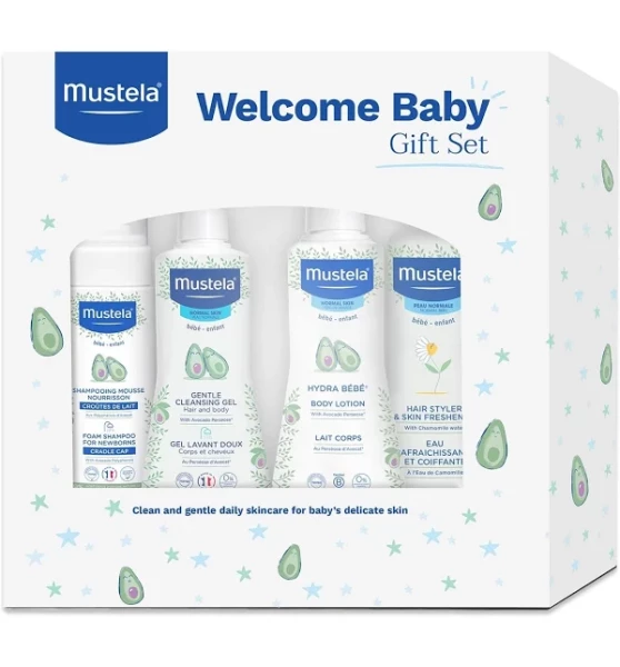 Mustela Welcome Baby 4-Piece Gift Set