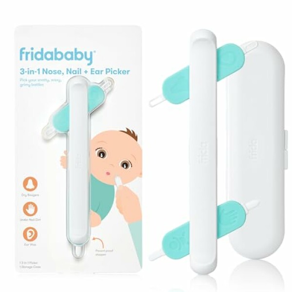 Frida Baby 3-in-1 Nose, Nail + Ear Picker for Baby Grooming