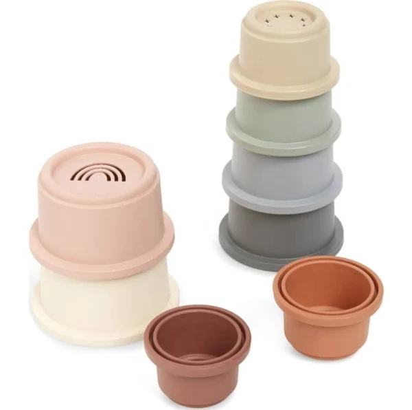 Mushie Stacking Cups Toy