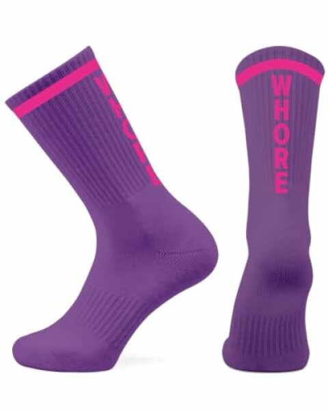 Sox UK Whore Crew Socks – Funny Rude Novelty Socks for Men & Women. For Casual...