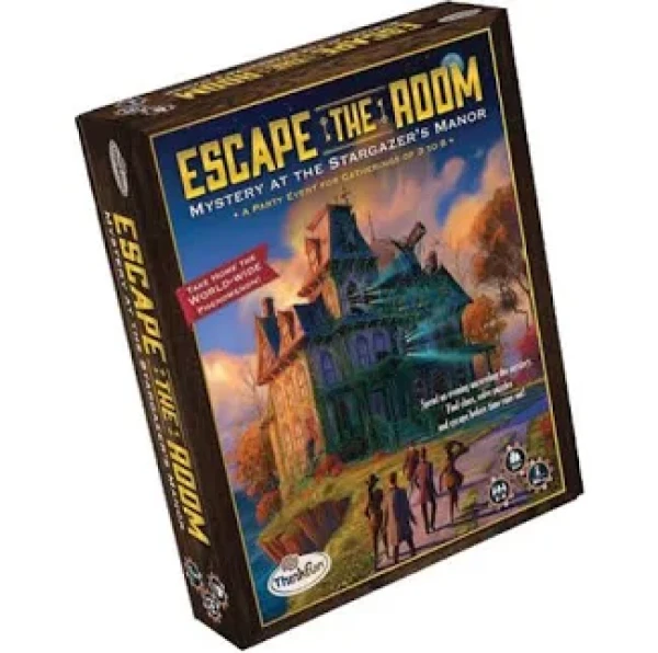 ThinkFun Escape Room Mystery At The Stargazer's Manor